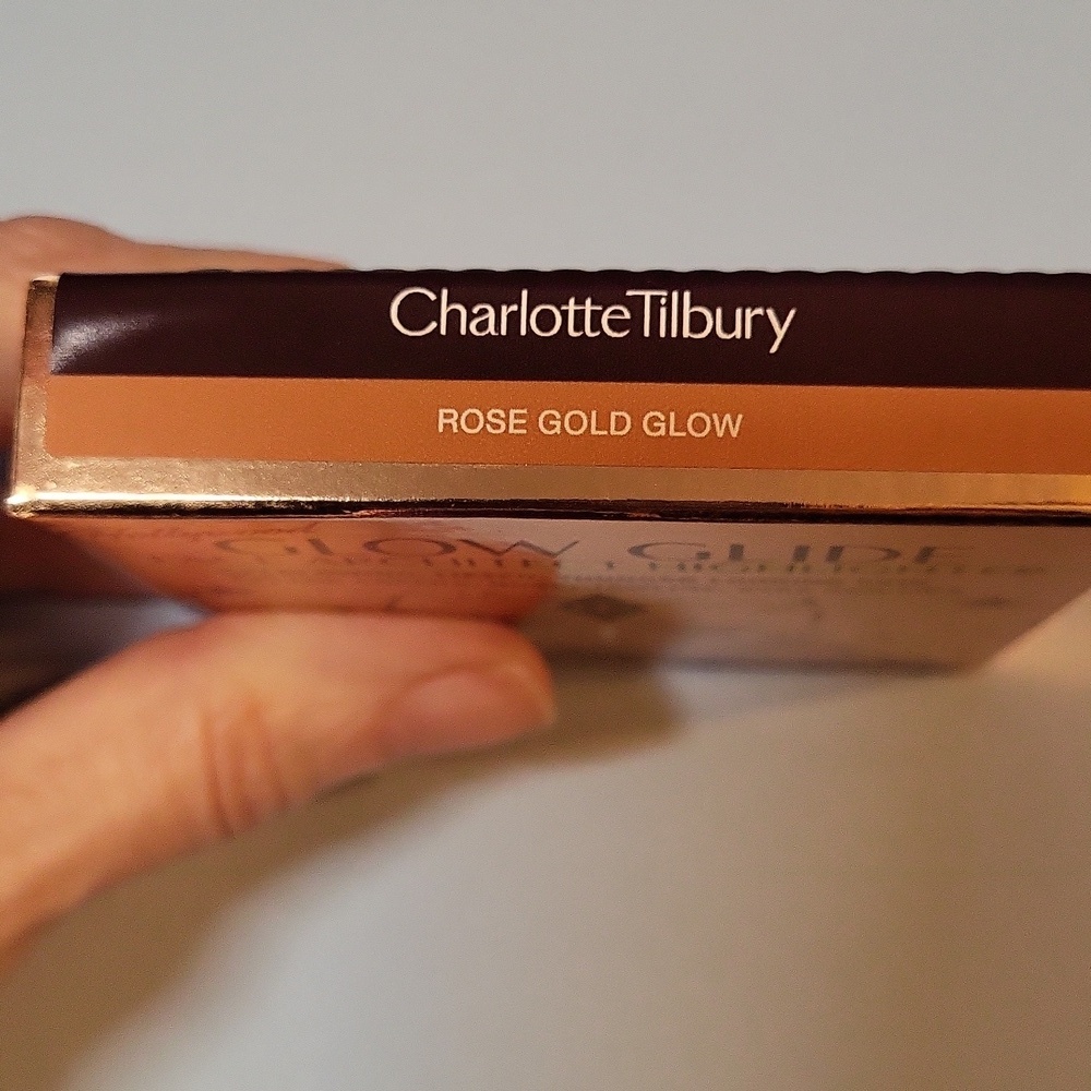 Charlotte Tilbury Glow Glide Face Architect Highlighter: Rose Gold Glow, 7g, NIB - Picture 8 of 8